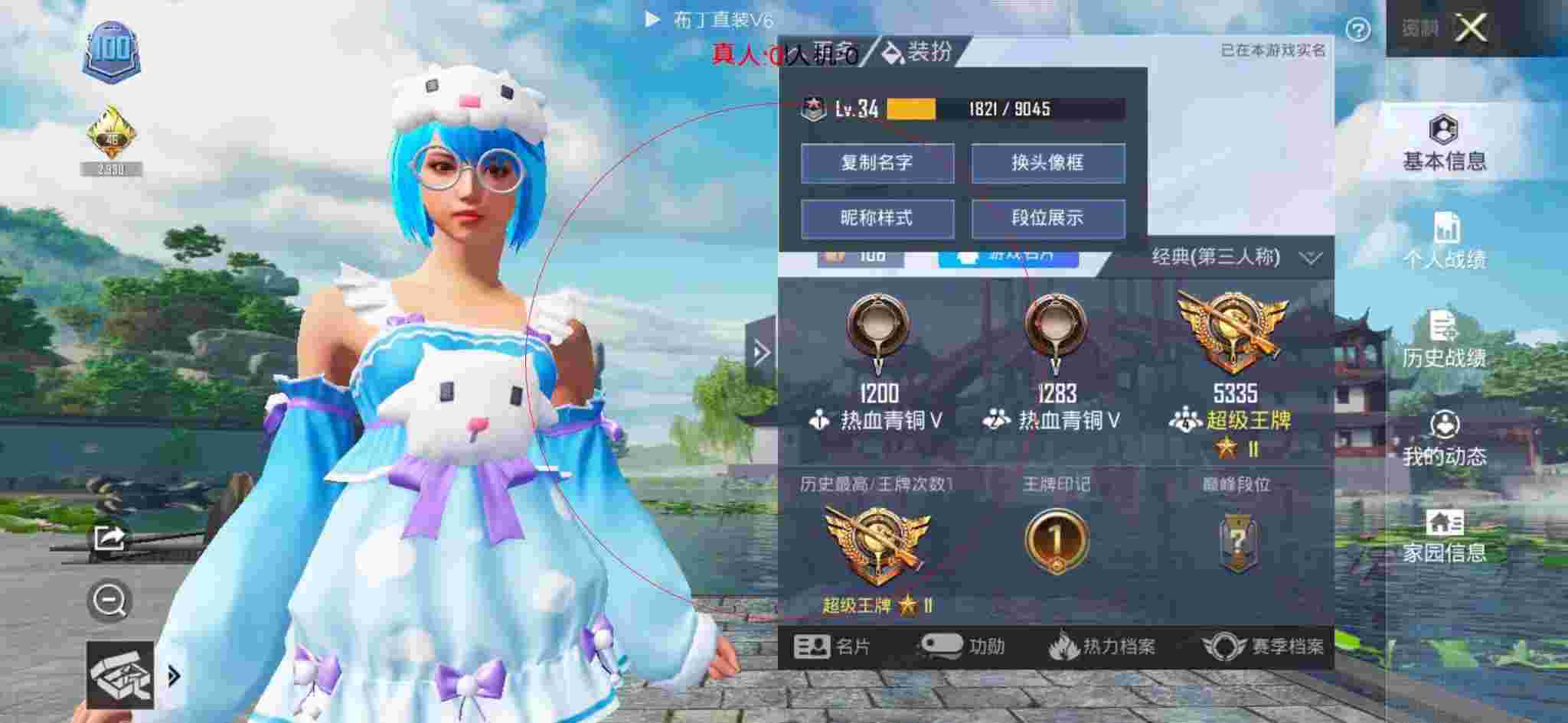 和平精英布丁直装透视 - 和平精英挂件图片大全可爱头像辅助预览图